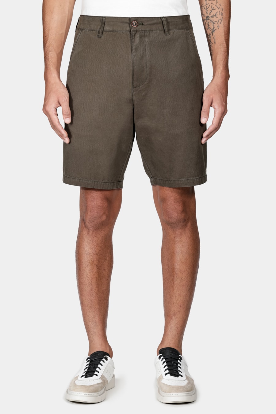 Bermuda Chino Color Kombat Verde Militar — foto 1 de 7