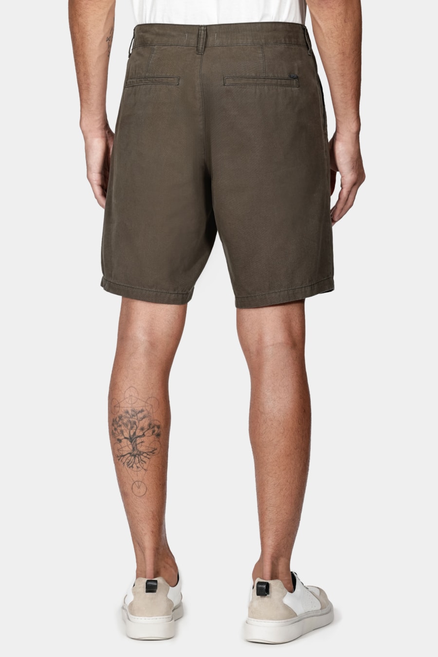 Bermuda Chino Color Kombat Verde Militar — foto 5 de 7