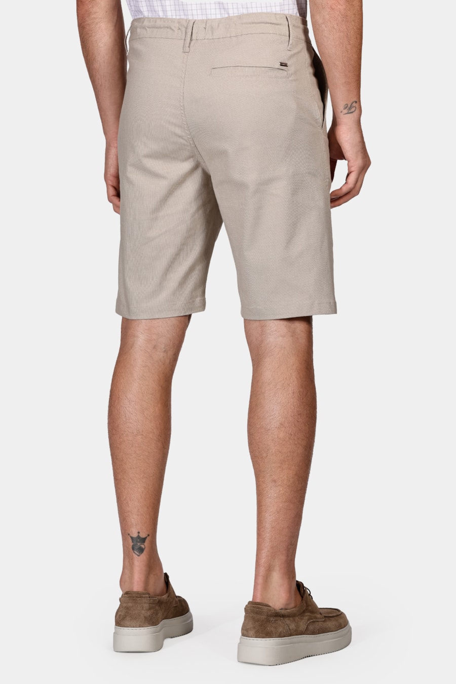 Bermuda Chino Cotton Sarja Caqui — foto 5 de 5