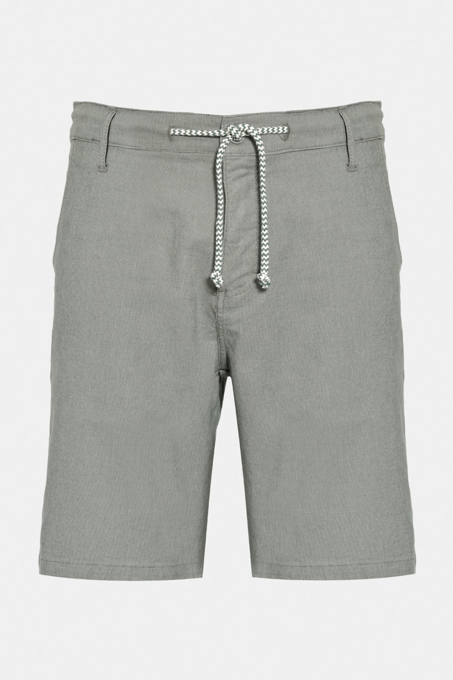 Bermuda Chino Cotton Sarja Verde Militar — foto 6 de 6