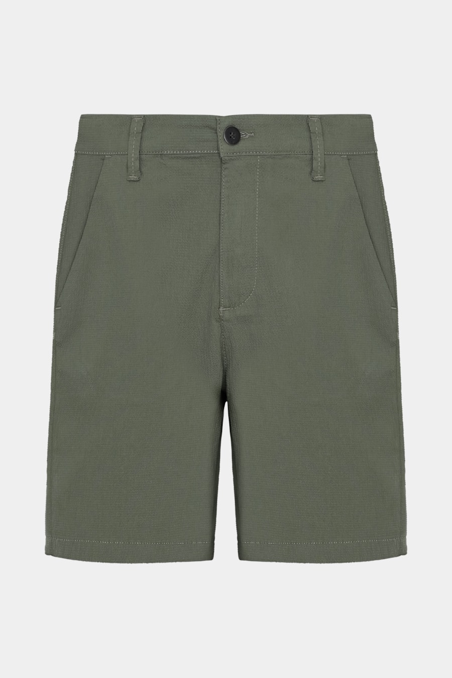 Bermuda Chino Curta Seersucker Verde Militar — foto 6 de 6