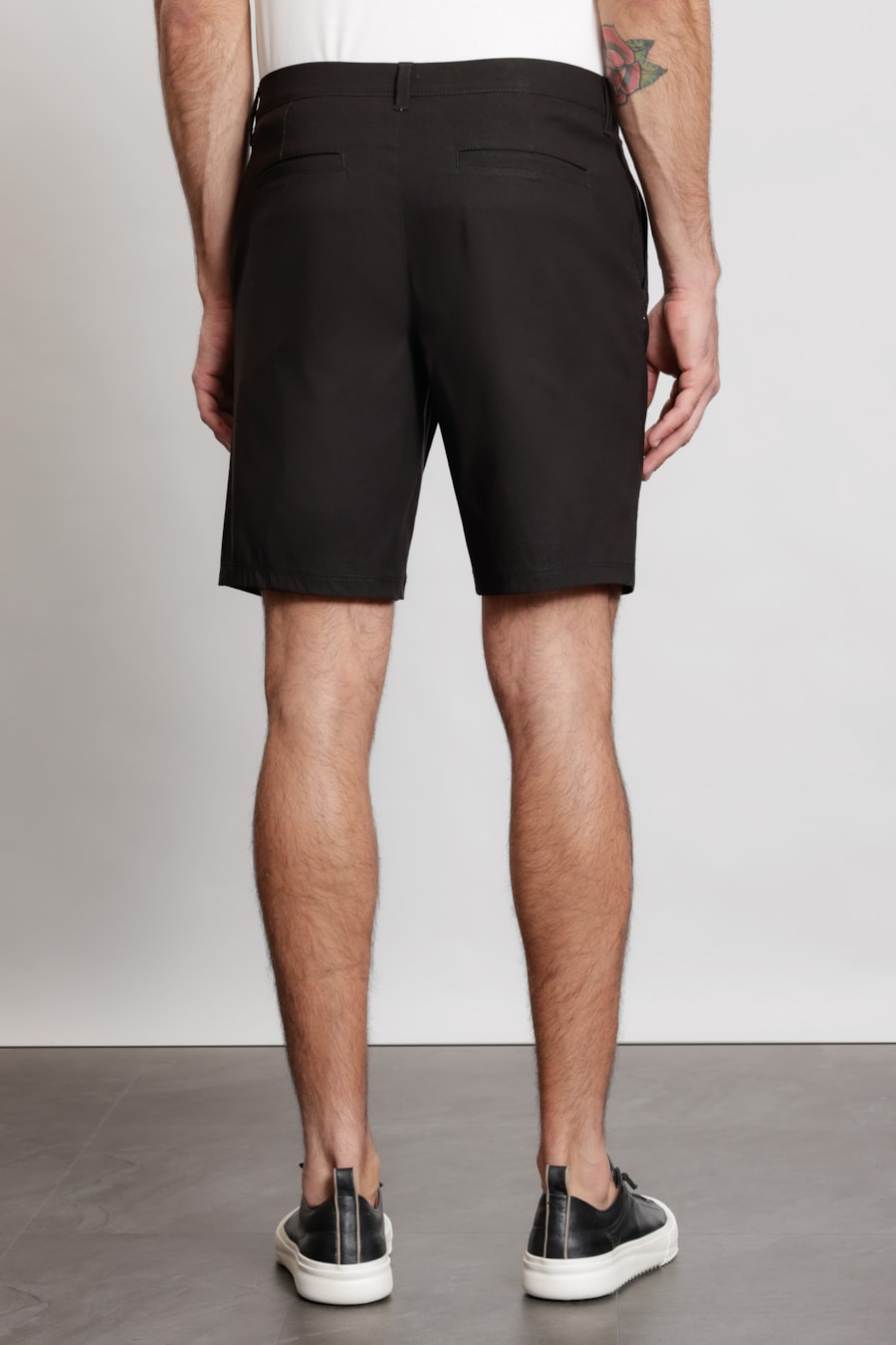 Bermuda Chino Elastic Preto — foto 4 de 5