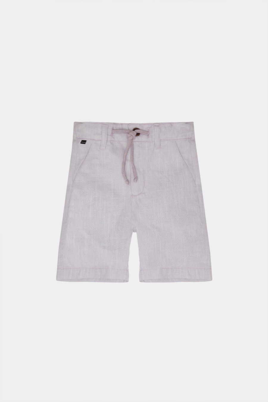 Bermuda Chino Flamê Infantil Colors Lilas — foto 3 de 4