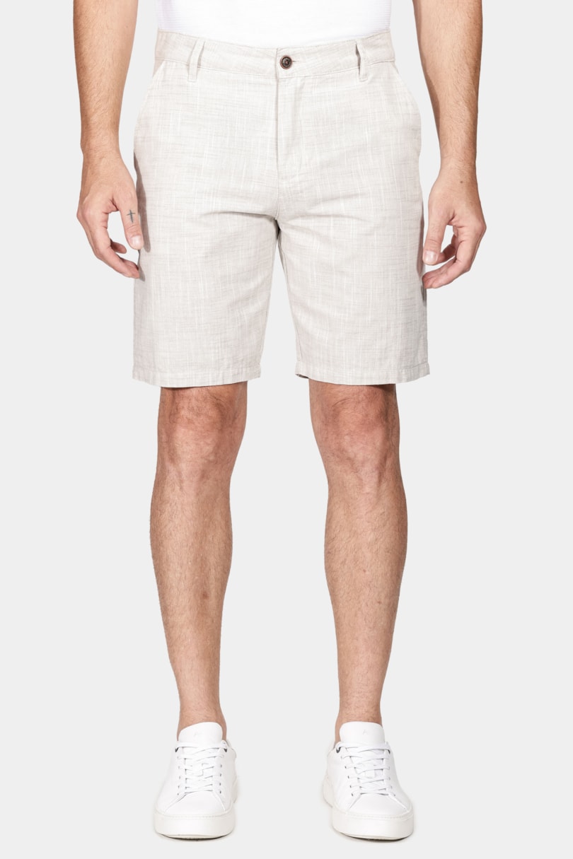 Bermuda Chino Flame Out (Pa) Off White