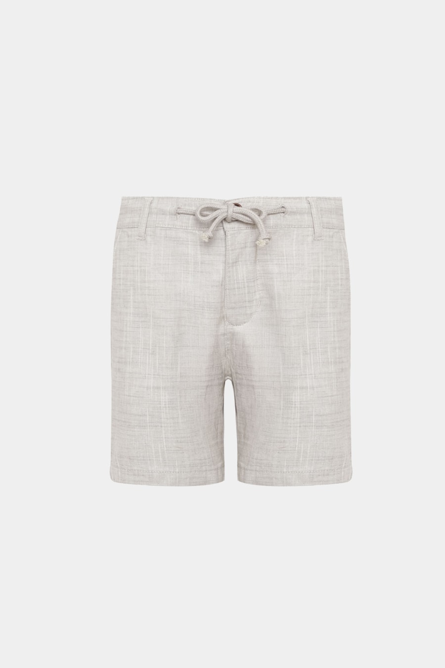 Bermuda Chino Infantil Algodão Flamê Off White — foto 3 de 4