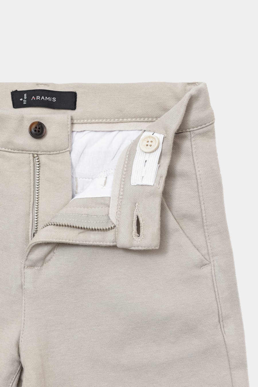 Bermuda Chino Infantil Color Comfort Areia — foto 4 de 4