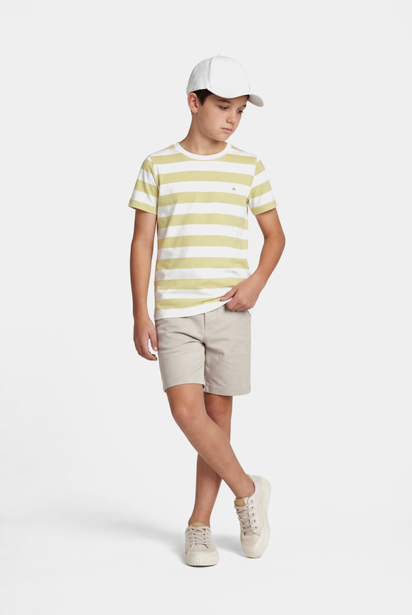 Bermuda Chino Infantil Color Comfort Areia