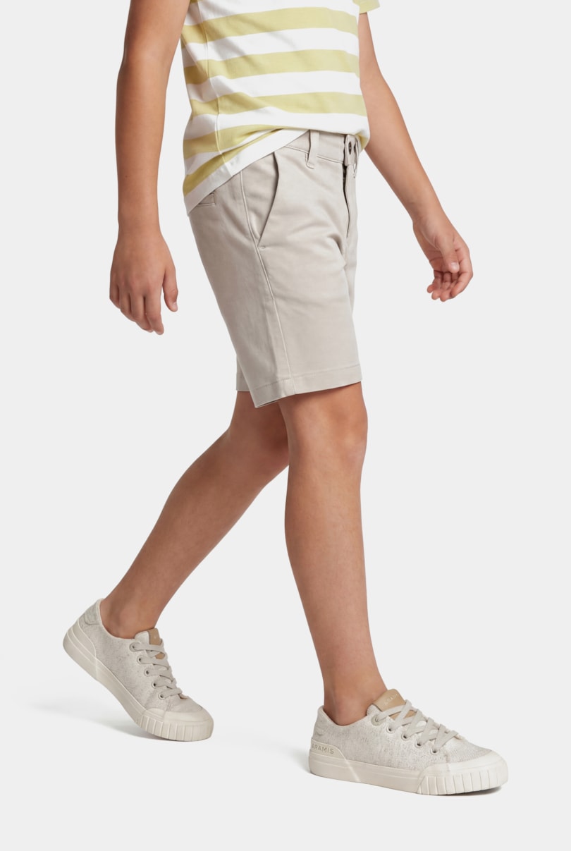 Bermuda Chino Infantil Color Confort Areia
