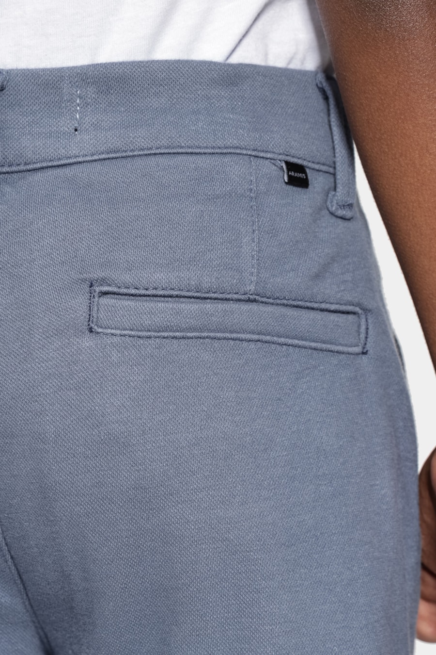 Bermuda Chino Infantil Color Confort Azul Indigo — foto 4 de 7