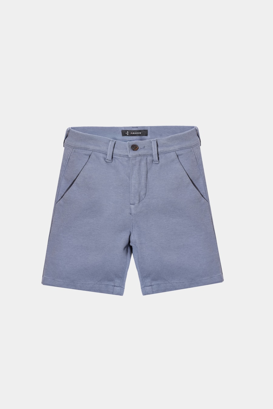 Bermuda Chino Infantil Color Confort Azul Indigo — foto 6 de 7
