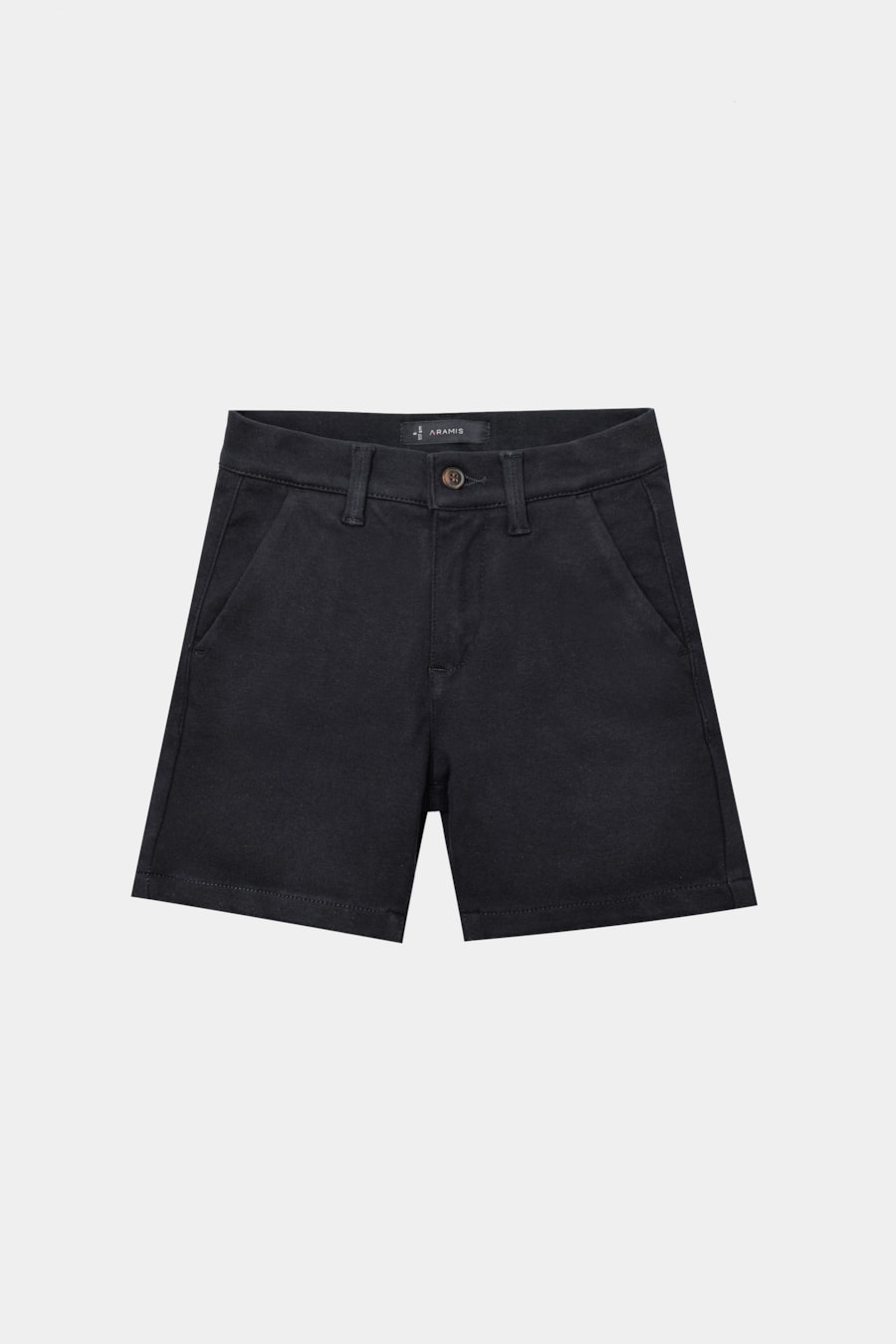Bermuda Chino Infantil Color Confort Preto — foto 6 de 7