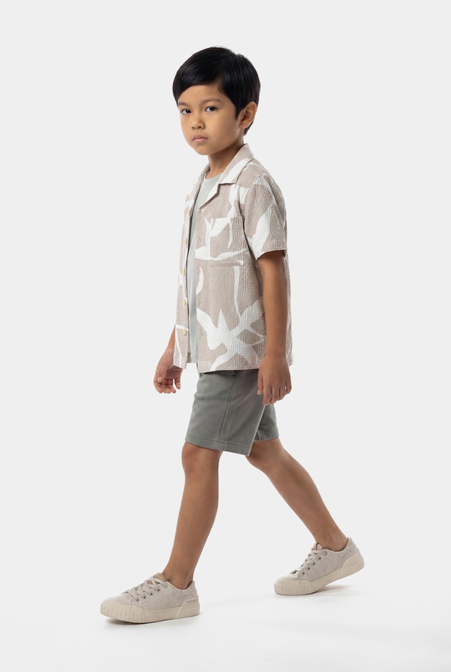 Bermuda Chino Infantil Color Confort Verde — foto 2 de 7