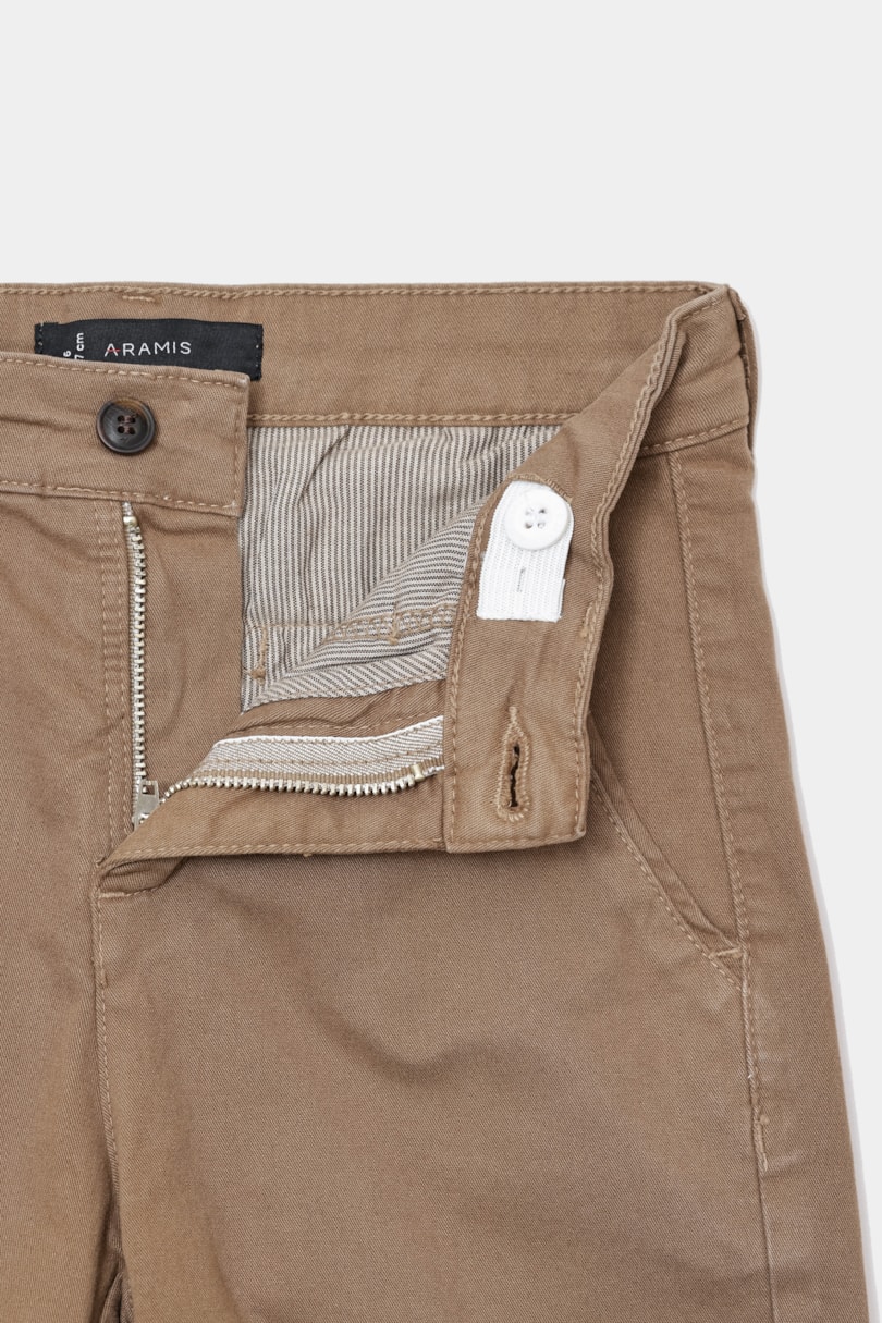 Bermuda Chino Infantil Color Sarjada Charuto