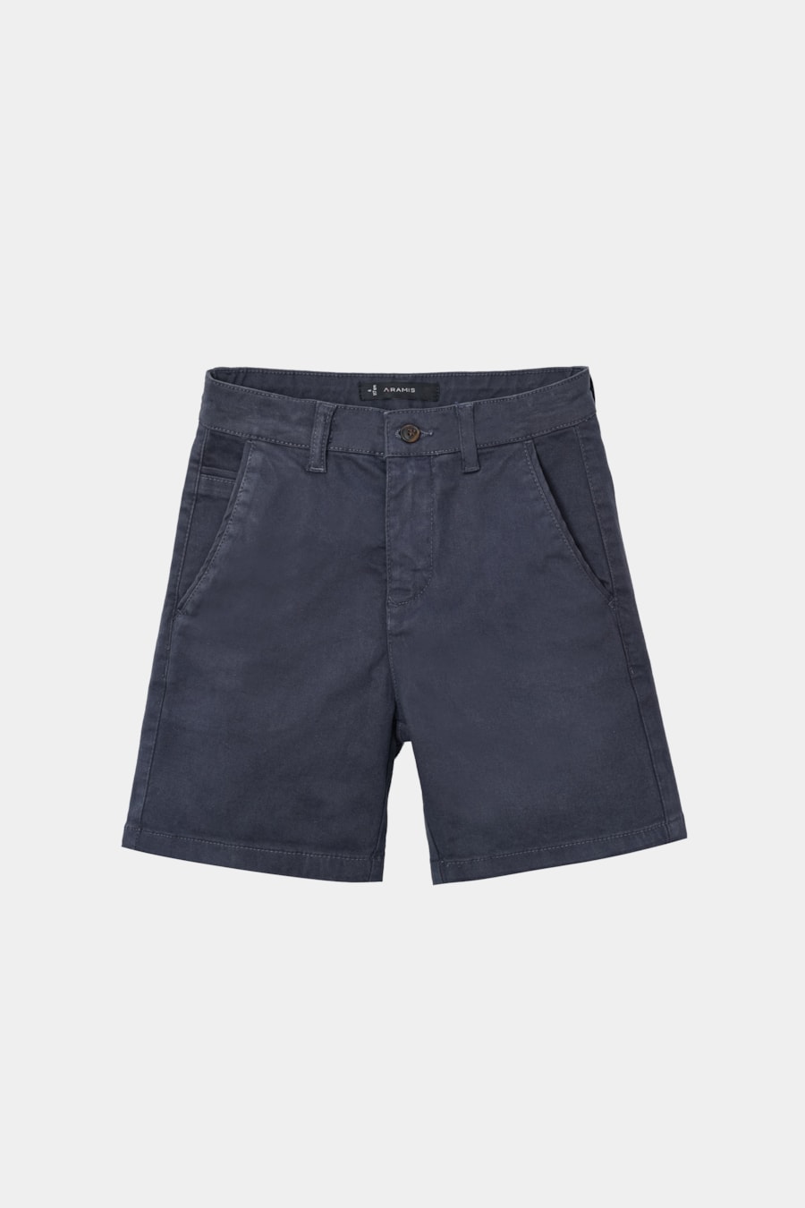 Bermuda Chino Infantil Color Sarjada Marinho — foto 6 de 8