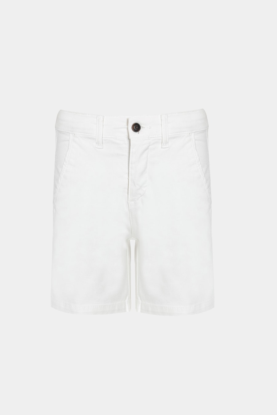 Bermuda Chino Infantil Color Sarjada Off White — foto 6 de 7