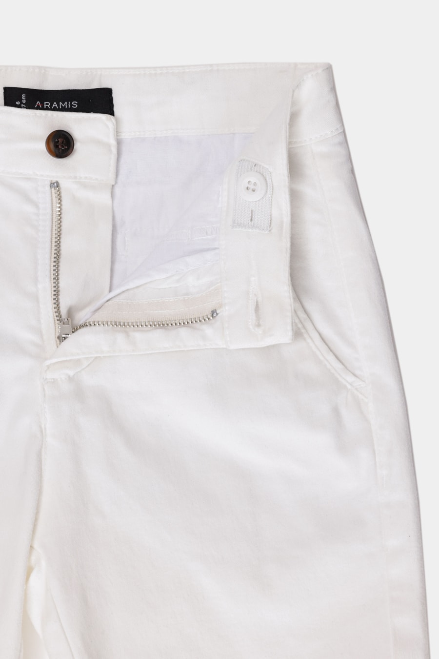 Bermuda Chino Infantil Color Sarjada Off White — foto 7 de 7