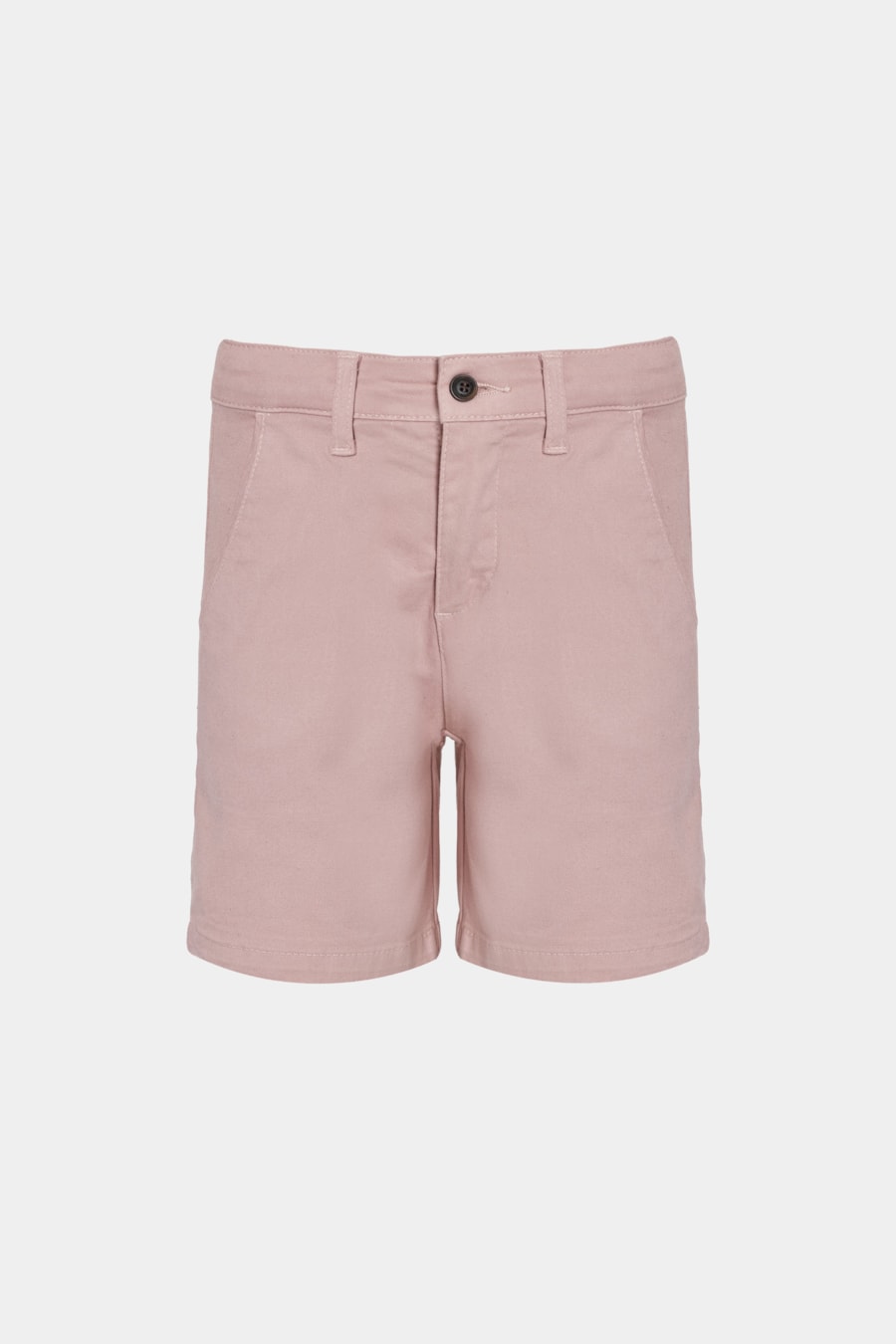 Bermuda Chino Infantil Color Sarjada Rosa Seco — foto 1 de 2