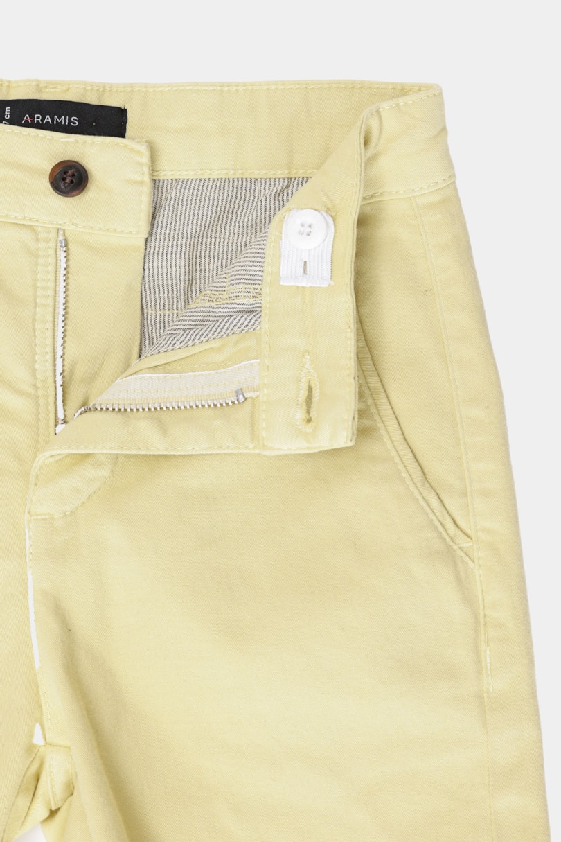Bermuda Chino Infantil Color Sarjada Vanilla