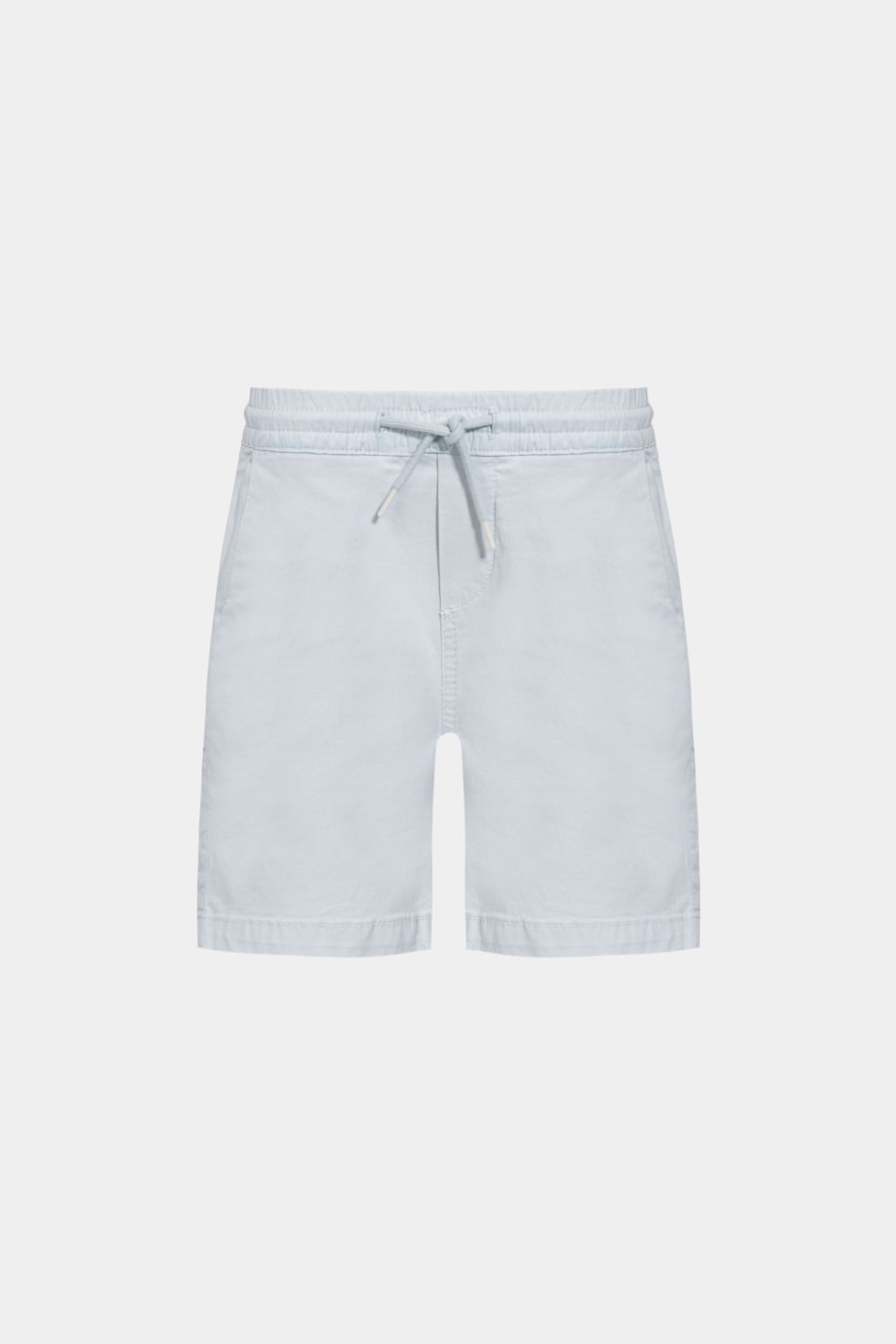 Bermuda Chino Infantil Com Elástico Azul Claro 117 — foto 1 de 2