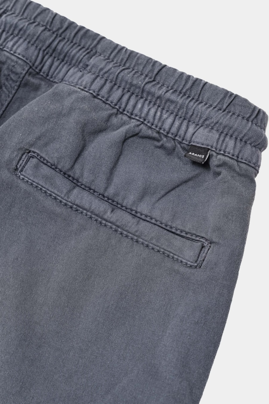 Bermuda Chino Infantil Com Elástico Azul Escuro — foto 4 de 4