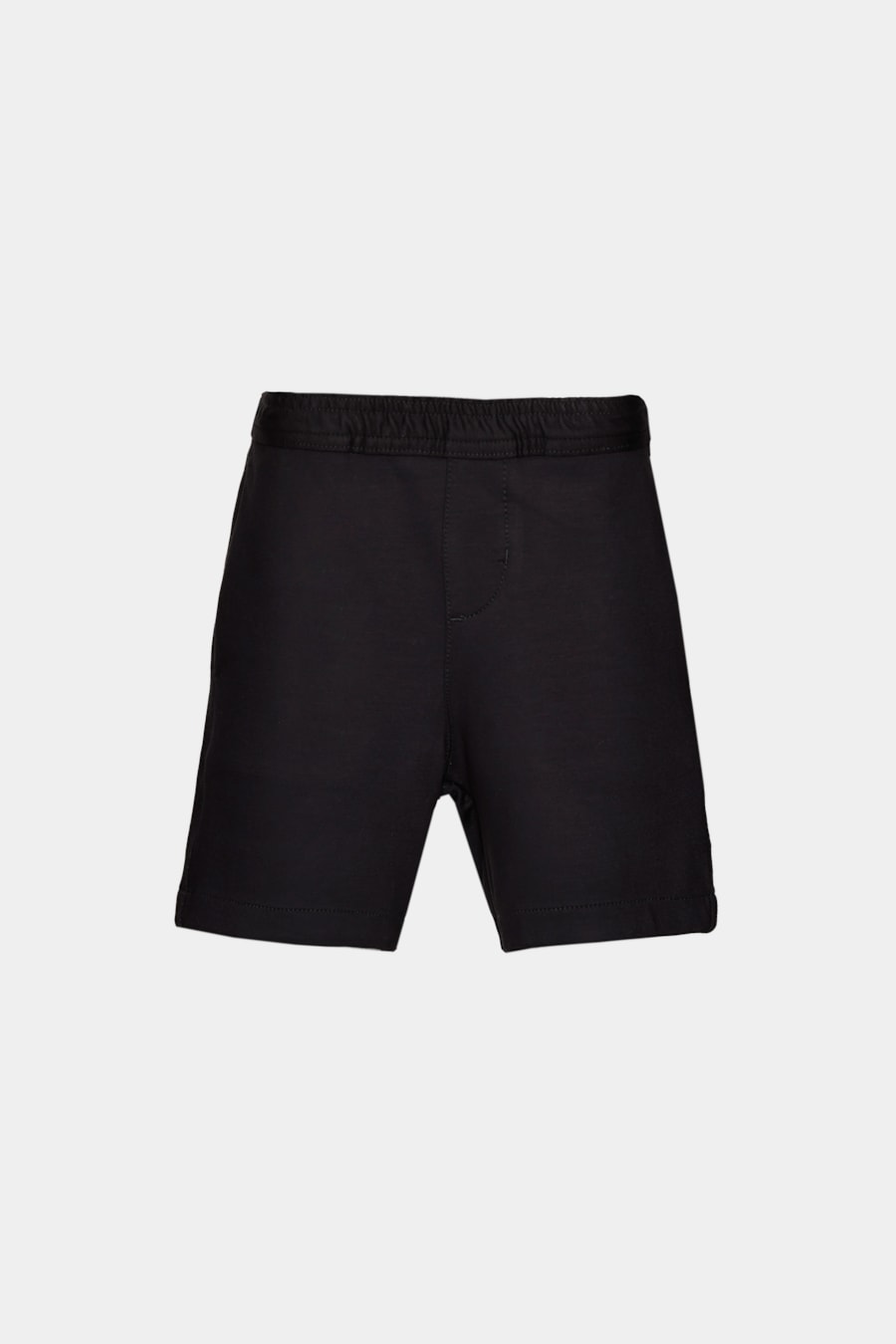 Bermuda Chino Infantil Elastico Knit Preto — foto 3 de 4