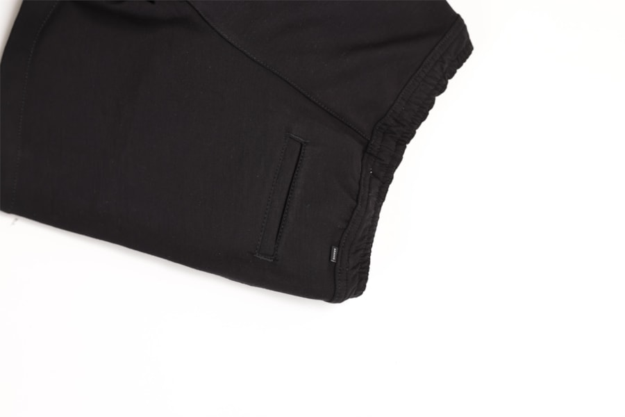 Bermuda Chino Infantil Elastico Knit Preto — foto 4 de 4