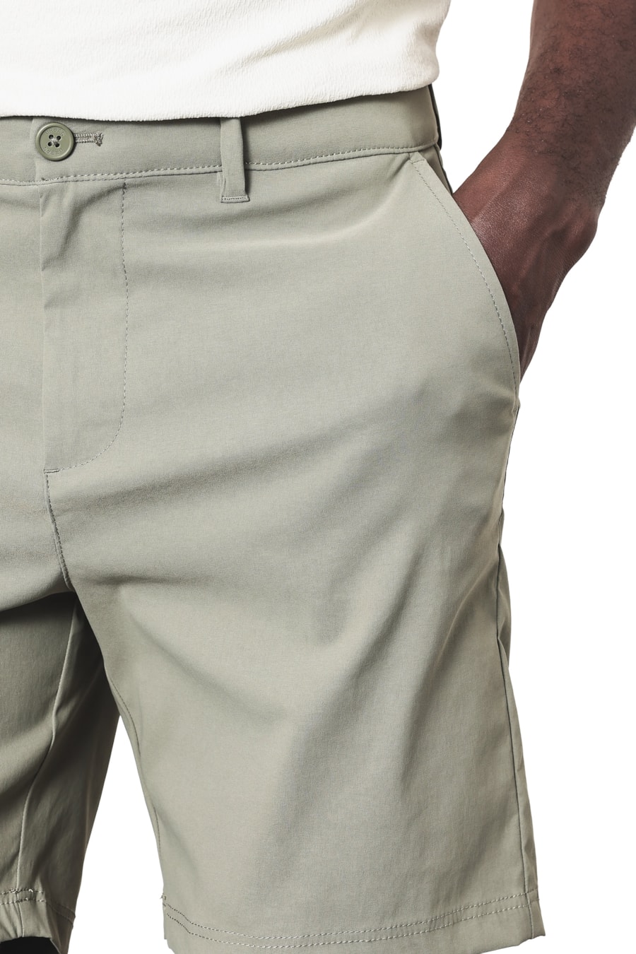 Bermuda Chino Liquid Repeller Menta — foto 3 de 8