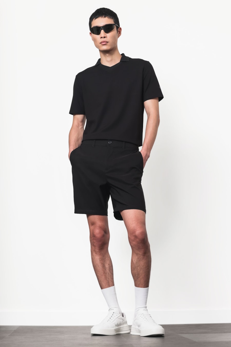 Bermuda Chino Liquid Repeller Preto — foto 2 de 7