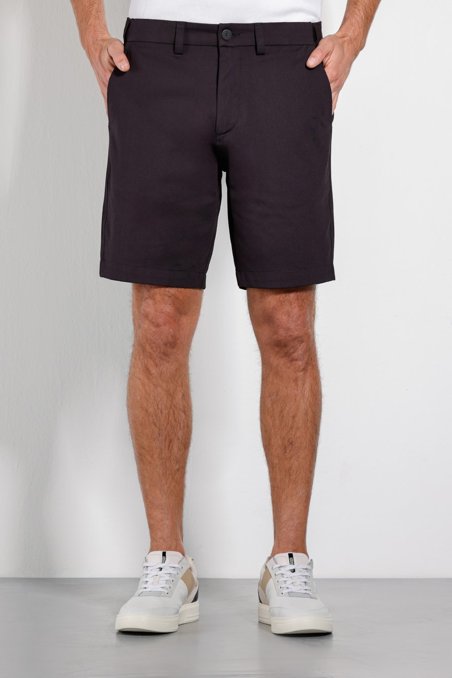 Bermuda Chino Malha Moovex Preto — foto 1 de 5