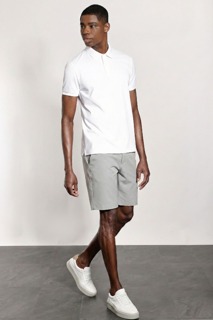 Bermuda Chino Moovex Mescla Gelo