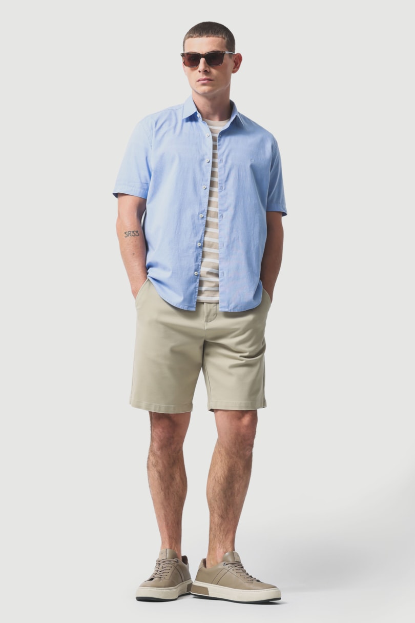 Bermuda Chino New Twill Blend Areia