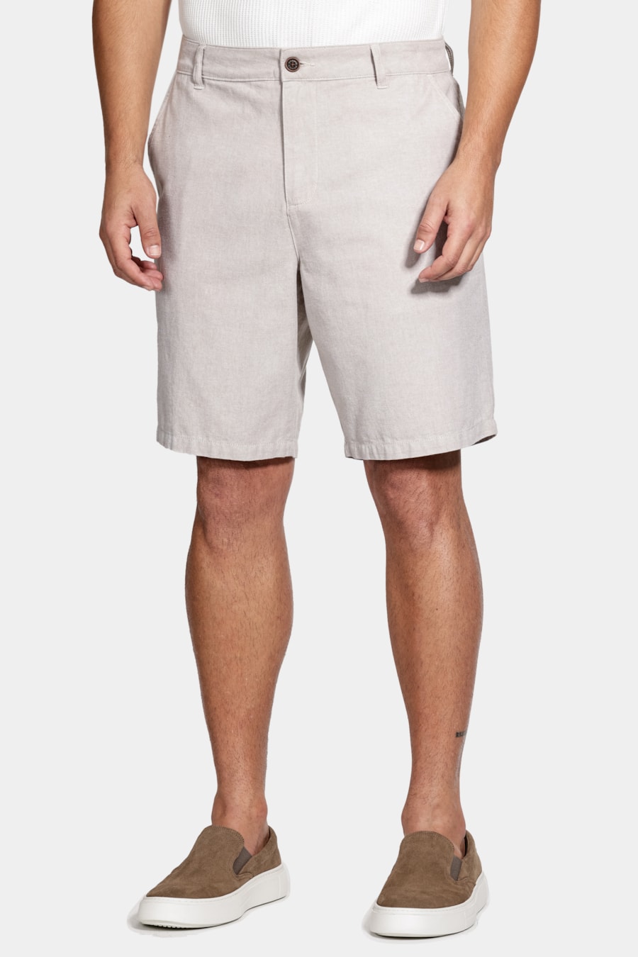 Bermuda Chino Oxford Out (Pa) Areia — foto 1 de 6