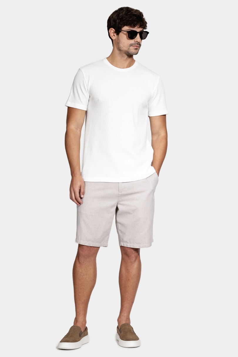 Bermuda Chino Oxford Out (Pa) Areia