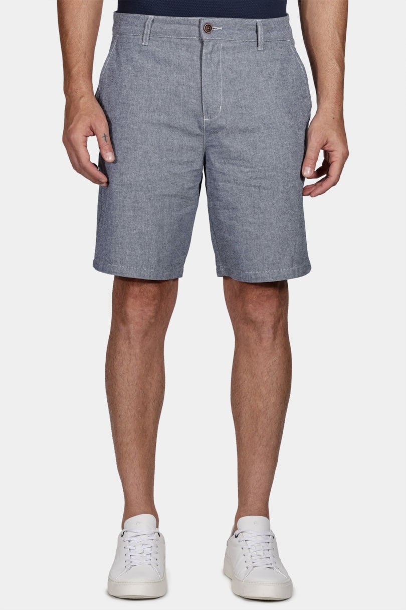 Bermuda Chino Oxford Out (Pa) Marinho