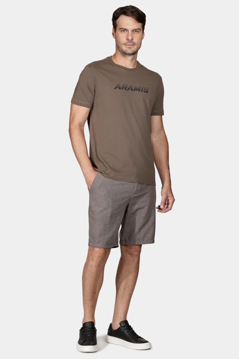 Bermuda Chino Oxford Out (Pa) Marrom