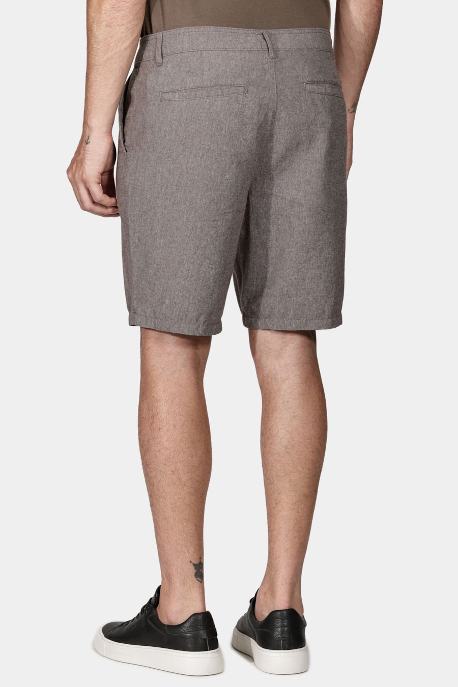 Bermuda Chino Oxford Out (Pa) Marrom — foto 5 de 5