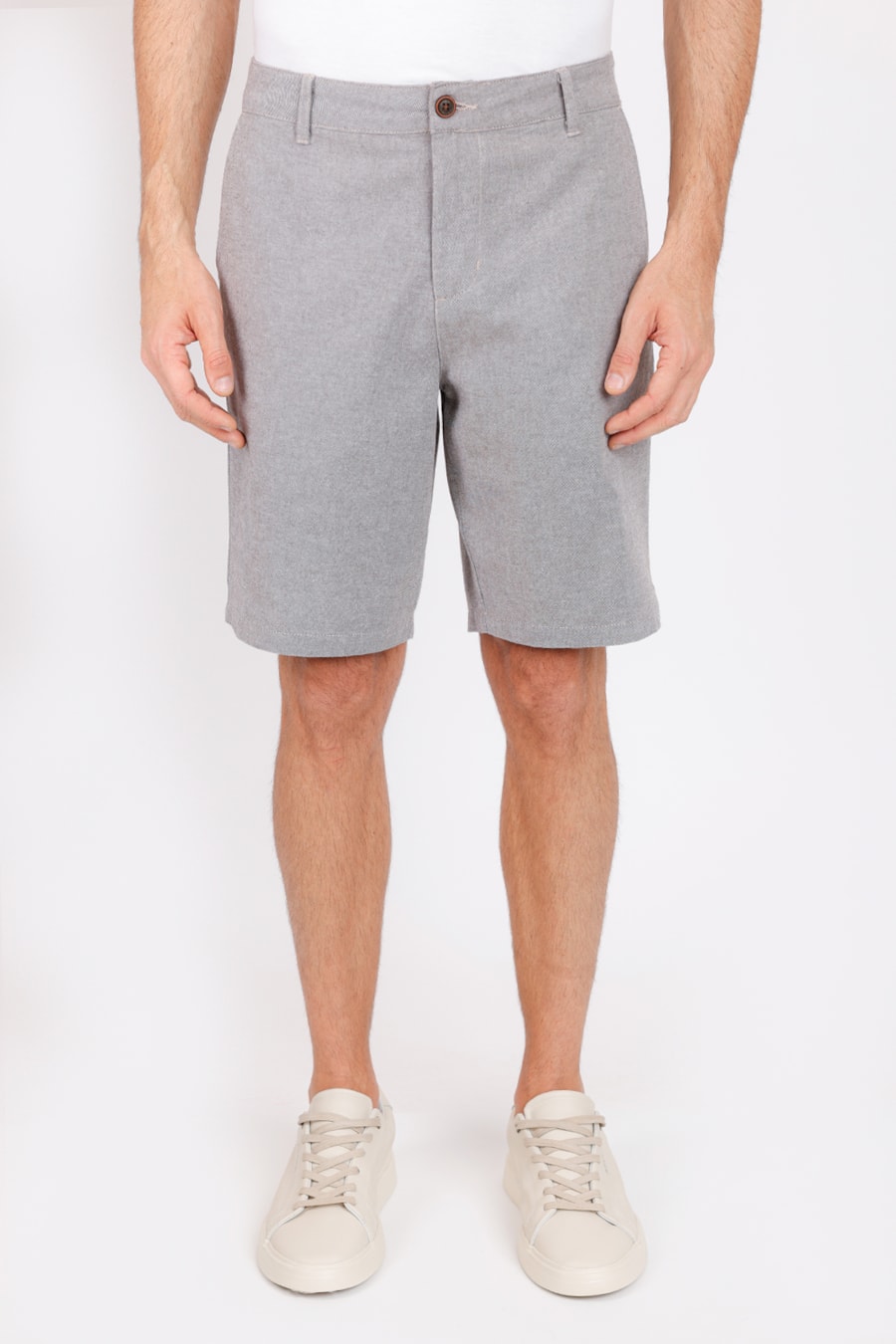 Bermuda Chino Oxford Out (Pa) Marrom — foto 1 de 5