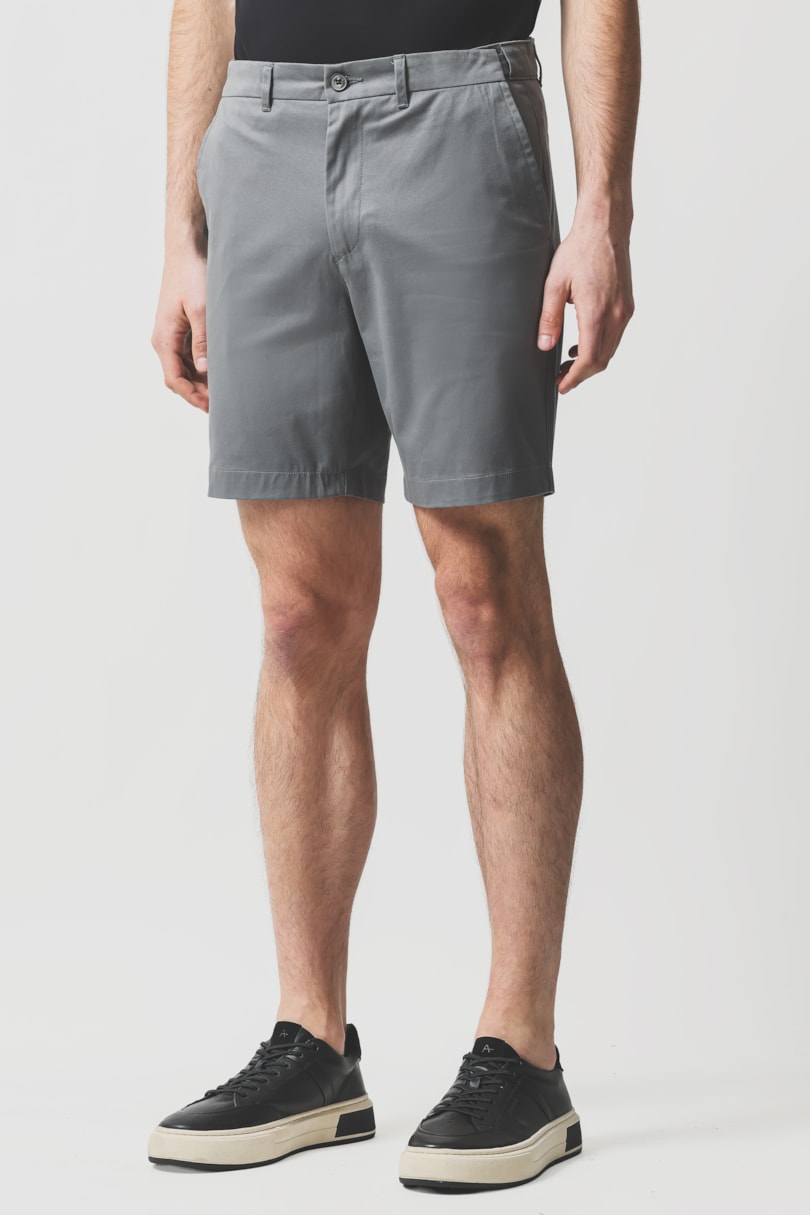 Bermuda Chino Premium Touch Moovex Cinza Escuro