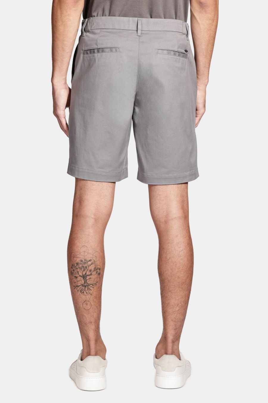 Bermuda Chino Premium Touch Moovex Cinza Grafite — foto 5 de 5