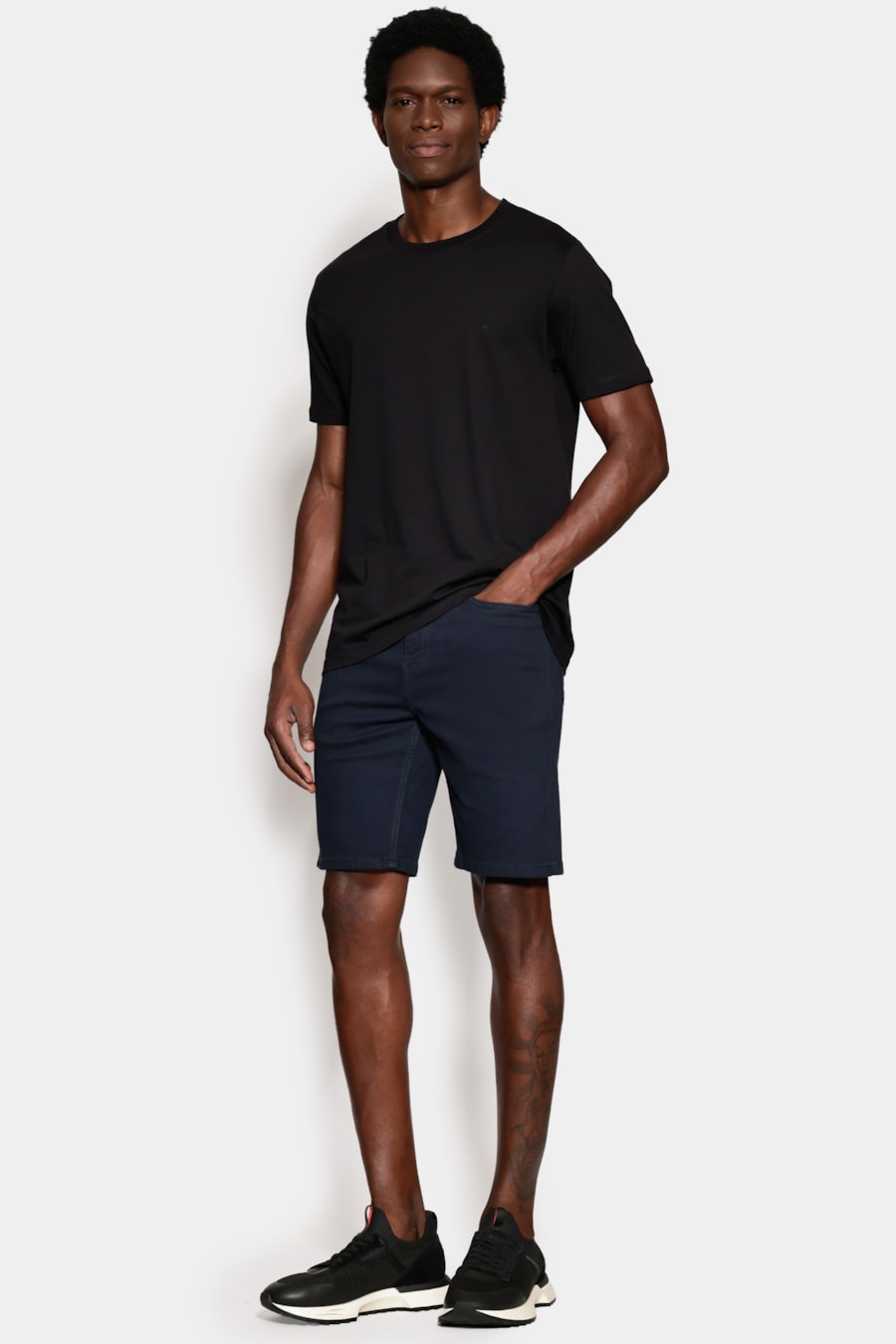 Bermuda Color Moulinê Liquid Repeller Navy — foto 2 de 6