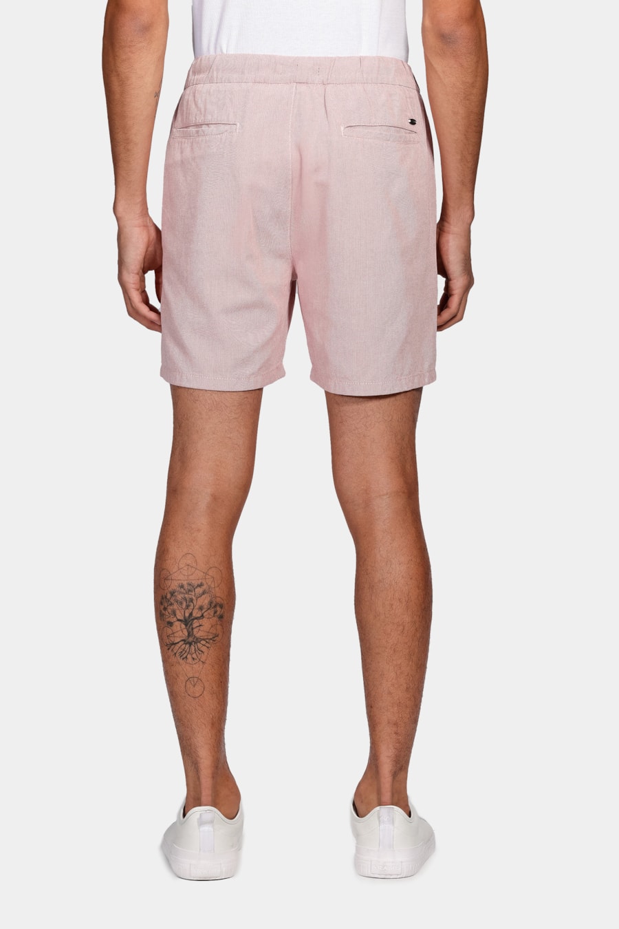Bermuda Com Elástico Color Rosa Médio — foto 5 de 5