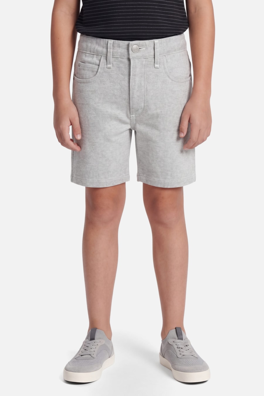 Bermuda Five Pockets Moline Infantil Off White — foto 1 de 4