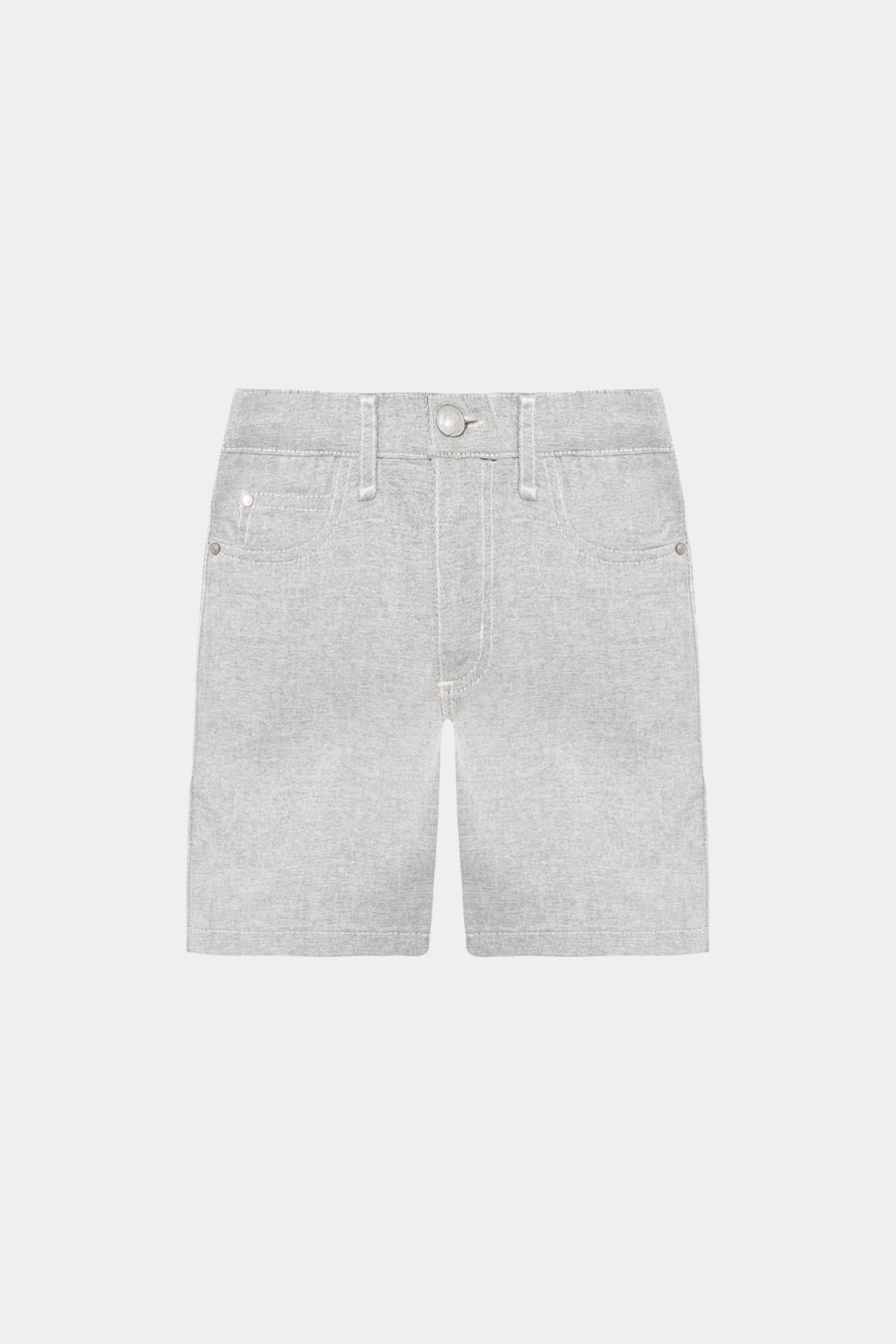 Bermuda Five Pockets Moline Infantil Off White — foto 4 de 4