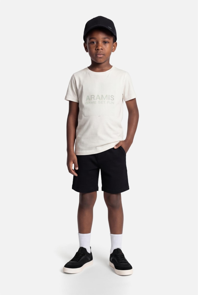 Bermuda Infantil Malha Preto