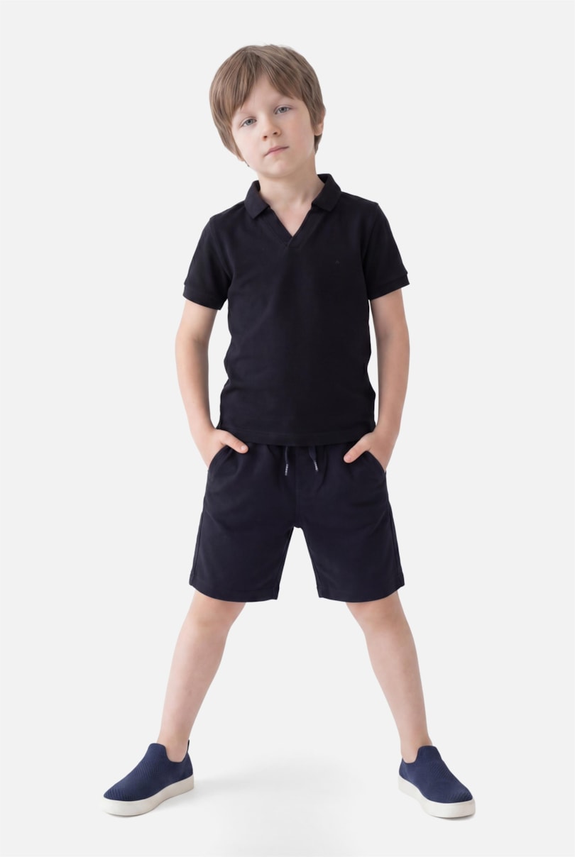 Bermuda Infantil Stonada Marinho