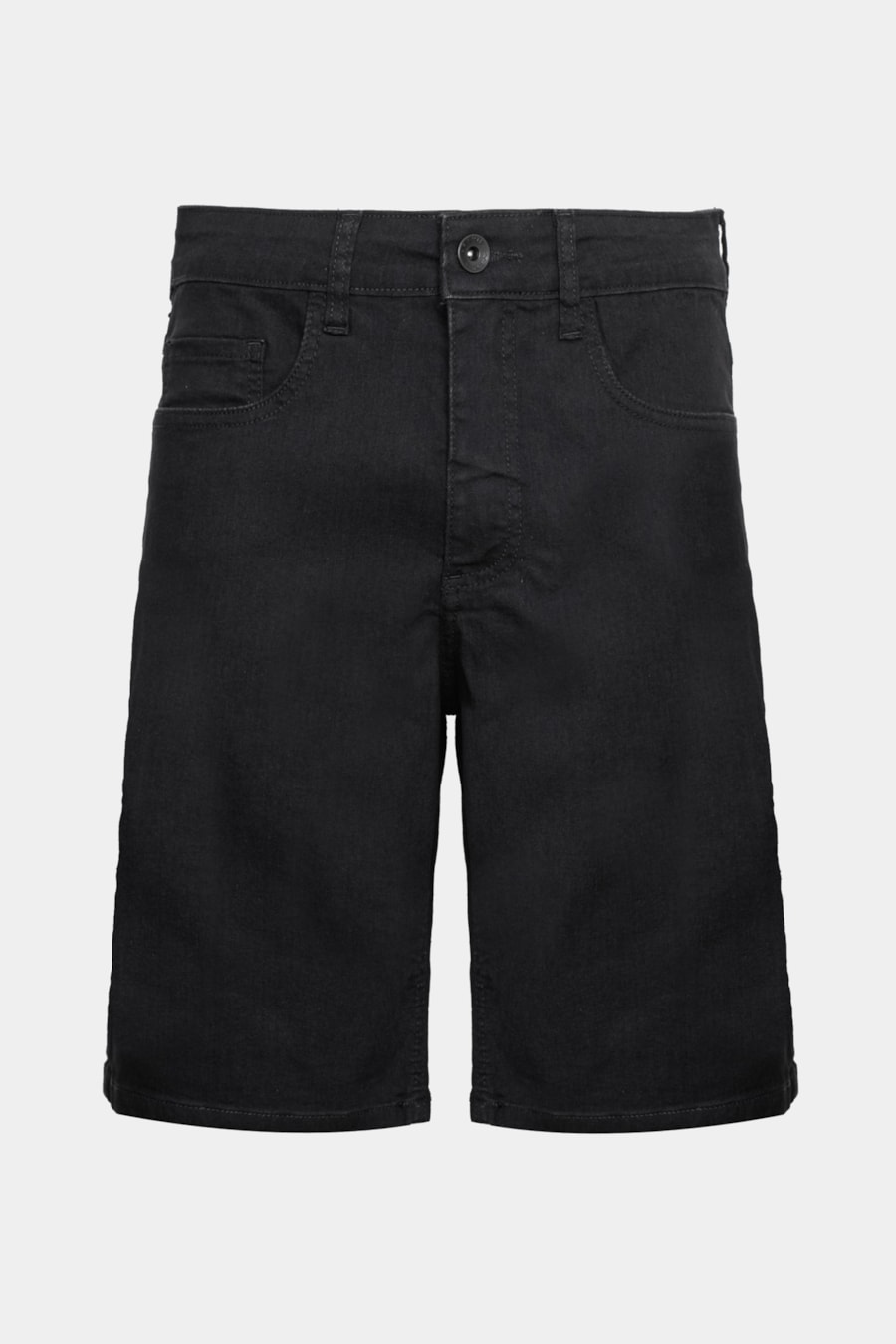 Bermuda Jeans Black Black Am Preto — foto 6 de 6