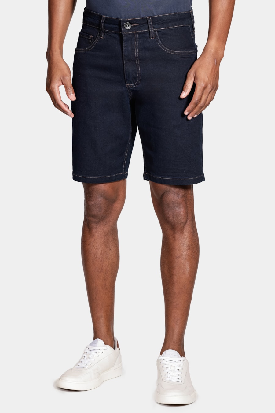 Bermuda Jeans Dark Blue Azul Escuro — foto 1 de 5