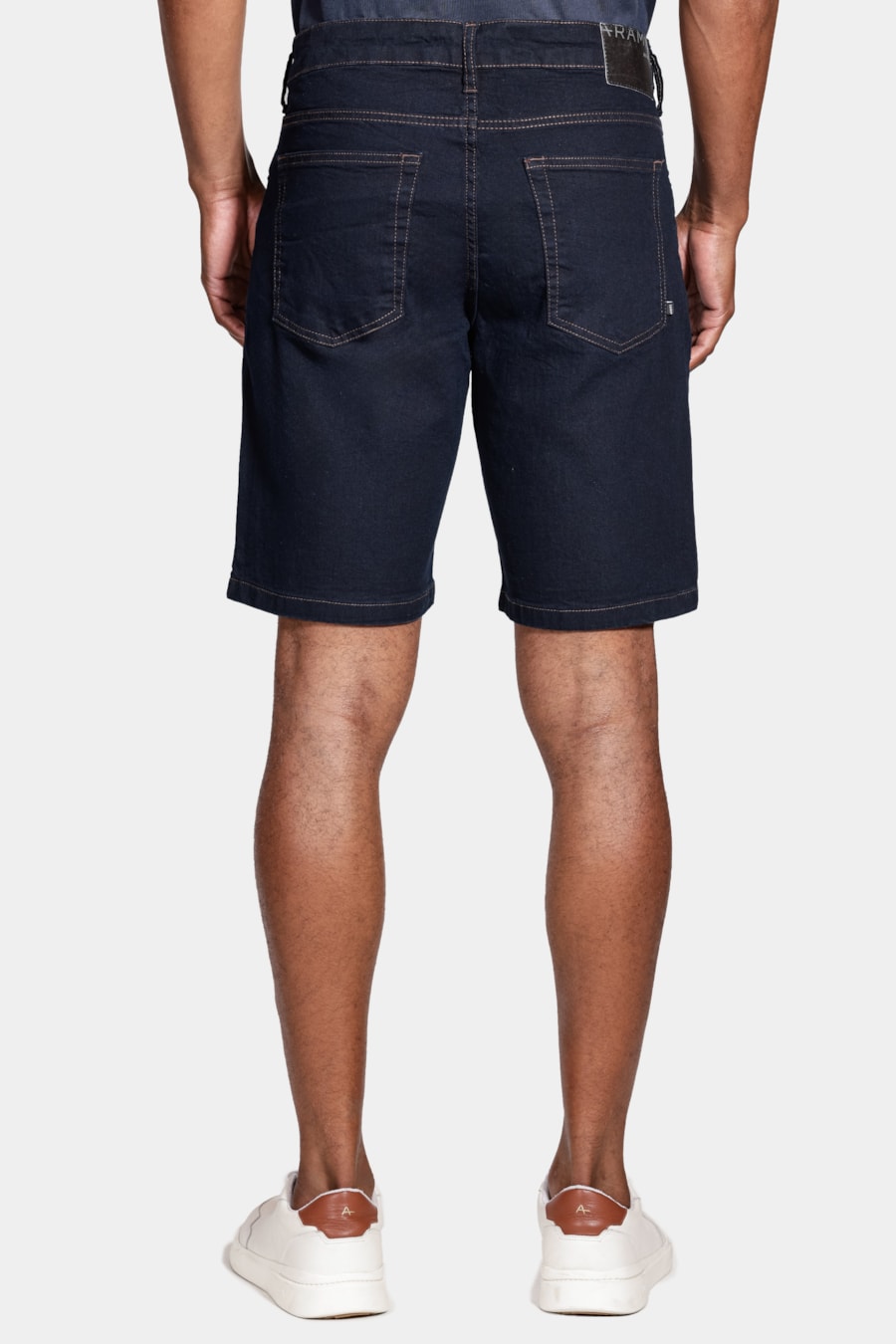 Bermuda Jeans Dark Blue Azul Escuro — foto 5 de 5