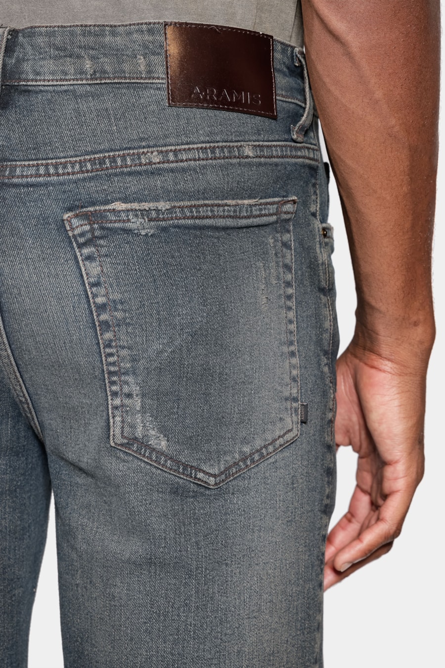 Bermuda Jeans Dirty (Pa) Azul Escuro — foto 4 de 6