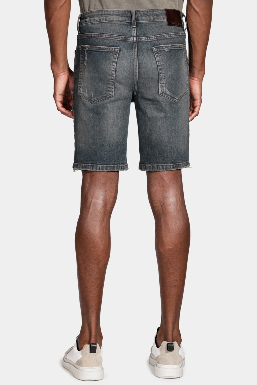 Bermuda Jeans Dirty (Pa) Azul Escuro — foto 5 de 6